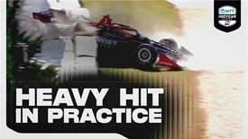 Thumbnail for Scott McLaughlin OK After Heavy Practice Crash