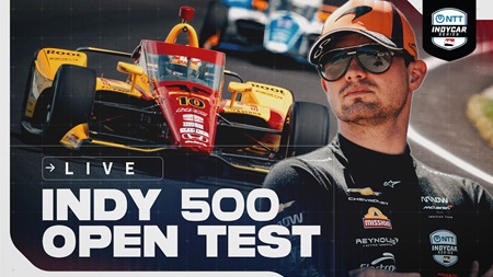 thumbnail for 2026 Indianapolis 500 Open Test: Day 1