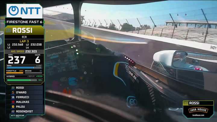 Every Lap of Alexander Rossi's Indy 500 Qualifying