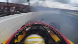 Thumbnail for Josef Newgarden Wrecks Out of Indy 500