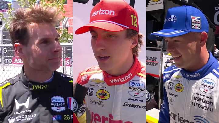 What Drivers Said After Qualifying in Detroit