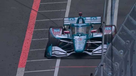 thumbnail for Scott McLaughlin Wrecks Out Fighting for the Lead in D.C.
