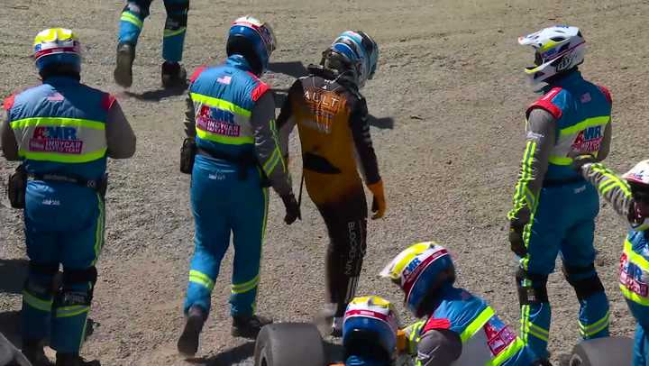 Dennis Hauger's Finale Ends in Crash at Laguna Seca